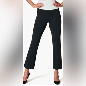 SPANX The Perfect Kick Flare Ponte Pants in BLACK - Medium Petite 🖤